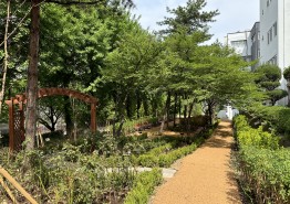 인천 부평구, 명신여자고등학교 내 학교숲 조성 완료